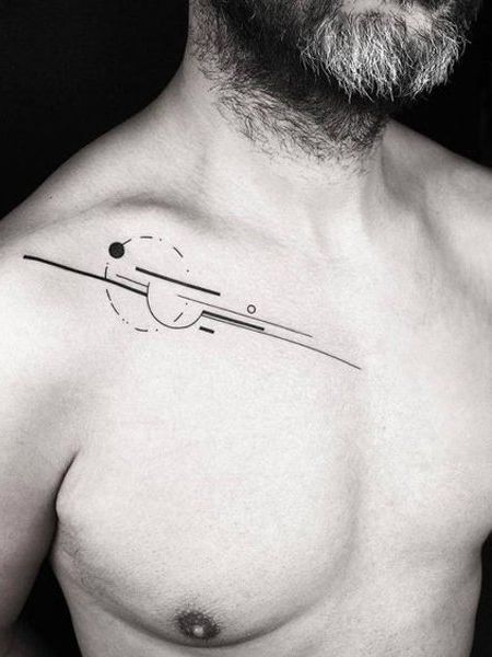 15 massive collarbone tattoos for men and what they mean