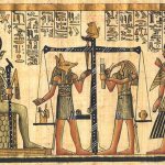 Anubis at the Weighing of the Heart procedure width=450
