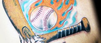 Tatuaggio di baseball
