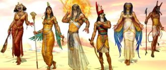 What do the gods of Egypt look like?