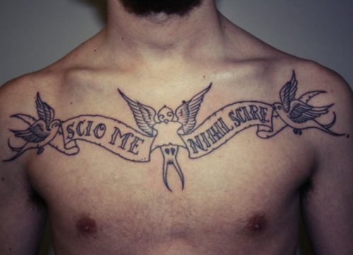 over 120 tattoo phrases for men