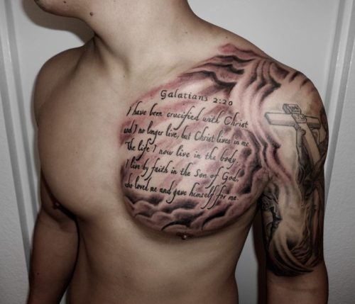 Over 120 tattoo phrases for men