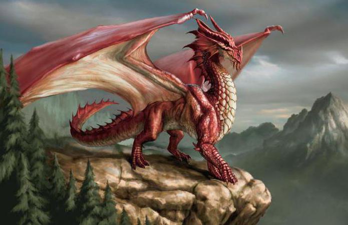 big red dragon