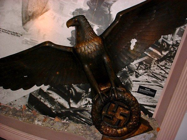Bronze eagle from Reich Chancellery building