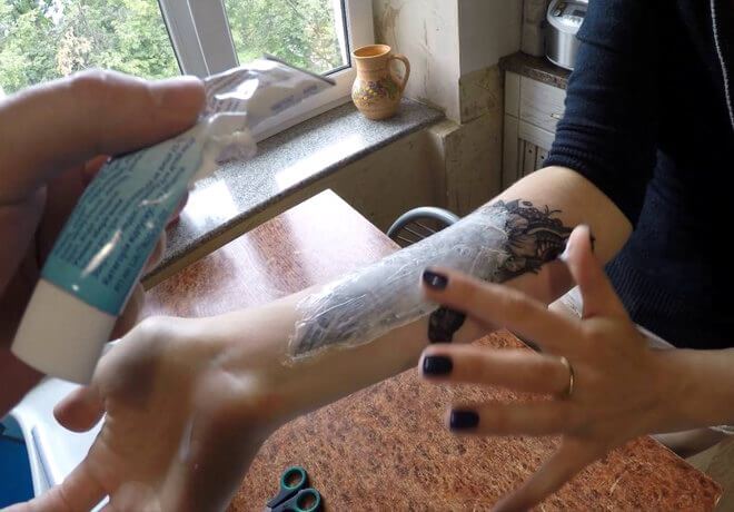 What ointment to use on a fresh tattoo, what ointments are allowed and what are not allowed