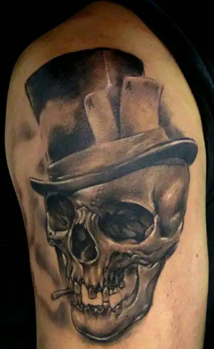 Skull in a Hat