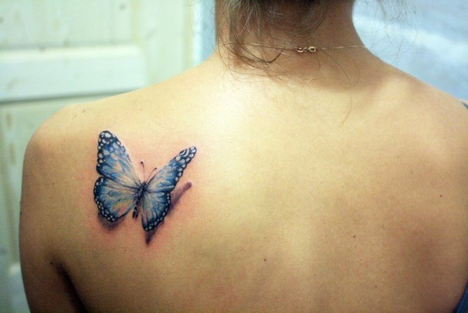 What does butterfly tattoo mean