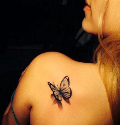 ce înseamnă un tatuaj fluture pe braț