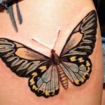 What does it mean when a girl has a butterfly tattoo