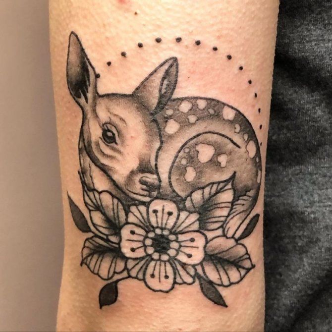 What does deer tattoo mean