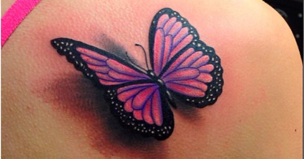 What does the butterfly tattoo mean?