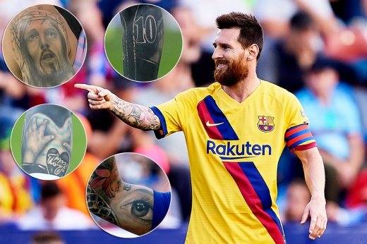 What do Messi tattoos mean? Exploring each one