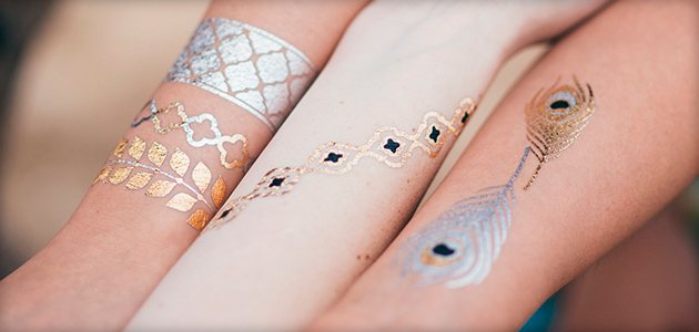 What is a flash tattoo and how to glue stickers?
