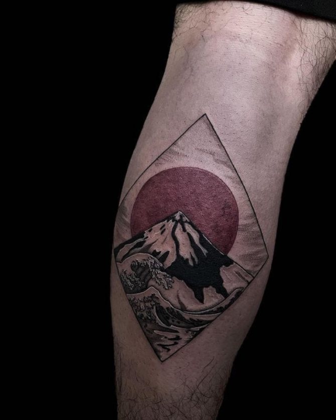 what does it mean to tattoo mountains