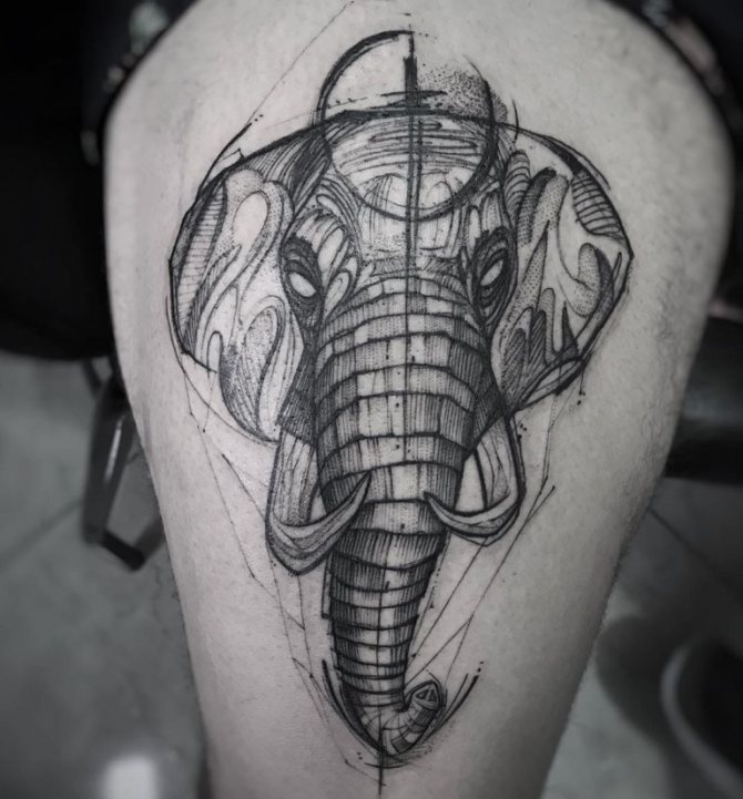 what does elephant tattoo mean