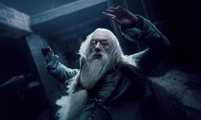 Deathly Hallows - Death of Dumbledore