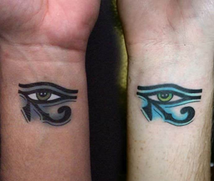 two eyes of Ra