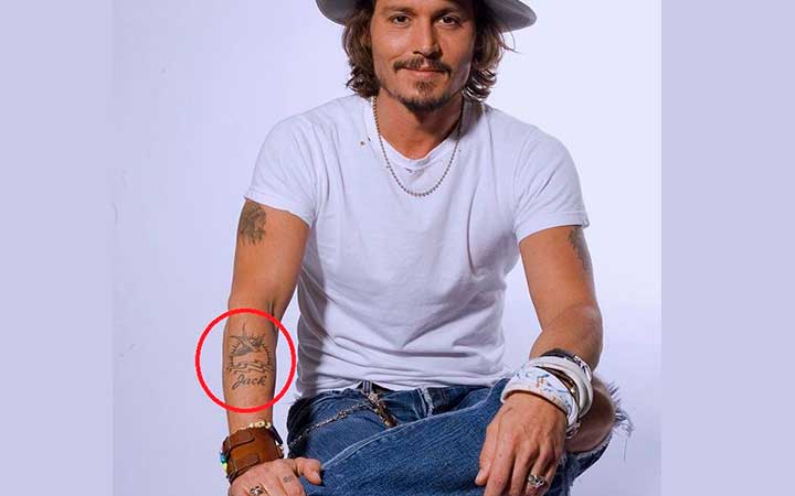 Johnny Dapp tattoo