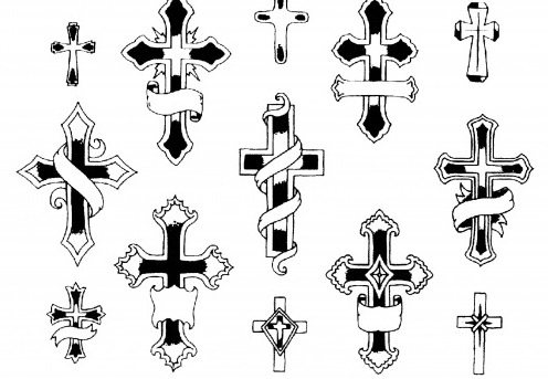 Sketches for Tattoo-Cross