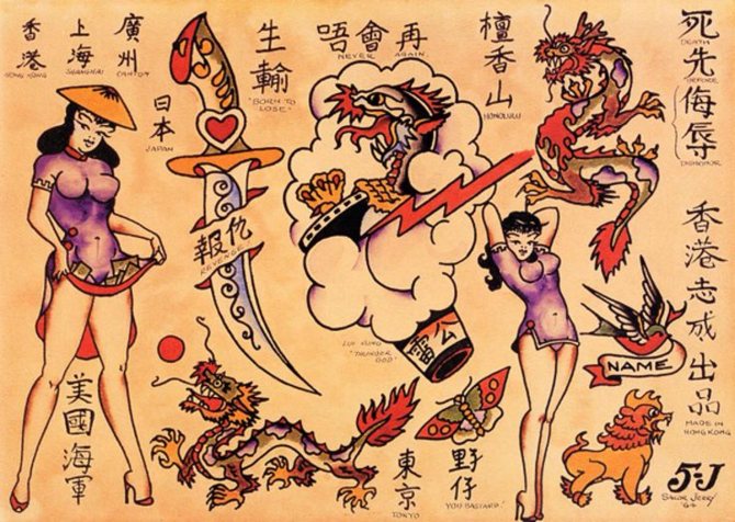 Sailor Jerry's Sketches