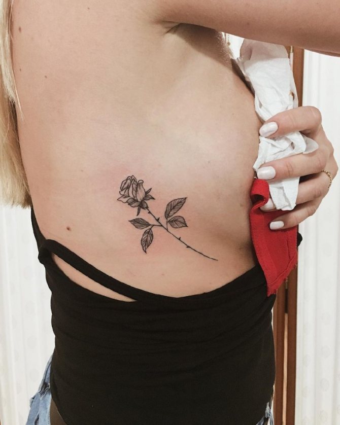 Tattoo Sketches Under Breast