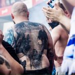Tifosi del CSKA club - tatuaggi simbolici