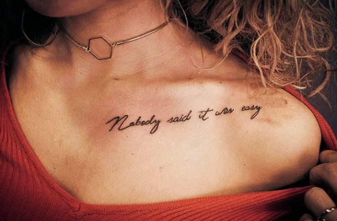 Phrases for tattoos with meaning for girls in Latin with translation, in English, French, Italian