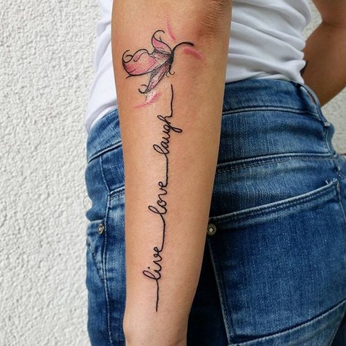 Phrases for tattoos with meaning for girls in Latin translate in English, French, Italian