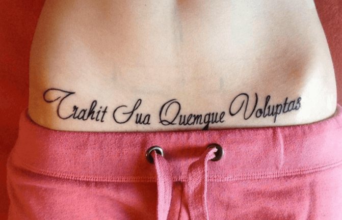 meaningful tattoo phrases for girls