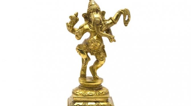 Ganesha in bronze