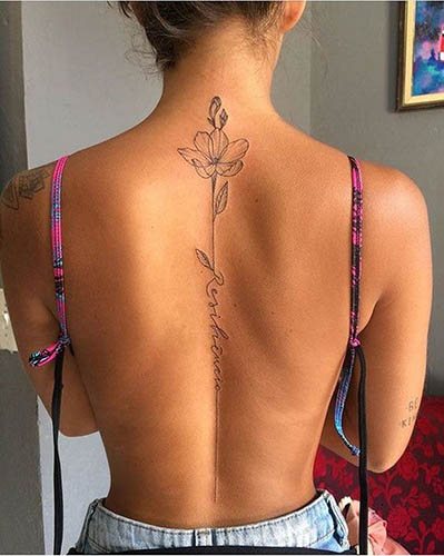 Where to get a tattoo on a girl's body without pain