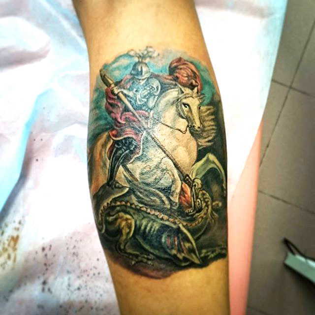 St. George the Victorious tattoo