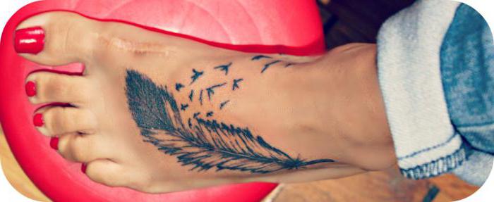 artistic leg tattoos