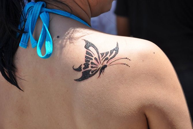Images of butterfly henna