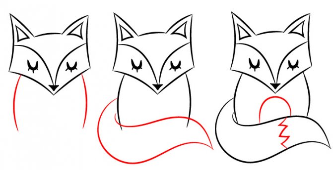 Come disegnare una volpe