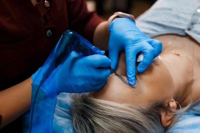 How do I care for my eyebrows after a tattooing procedure?