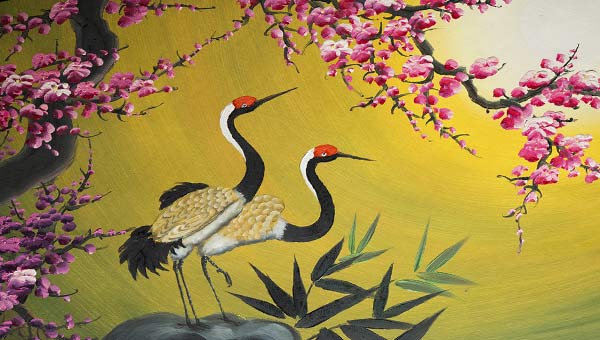 Chinese cranes
