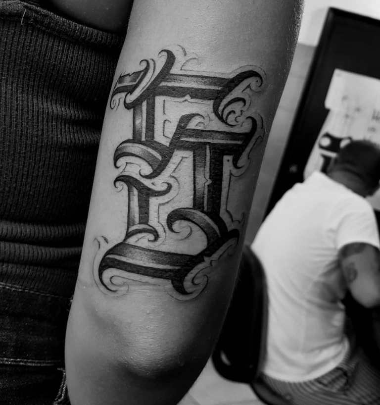 beautiful letters for tattoos