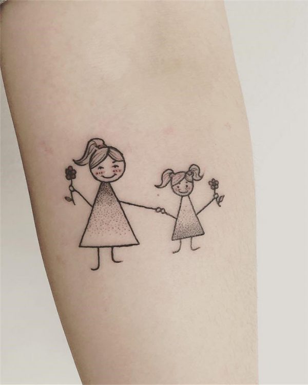 Beautiful small tattoos on the arm for girls - best photo ideas and trends 2021