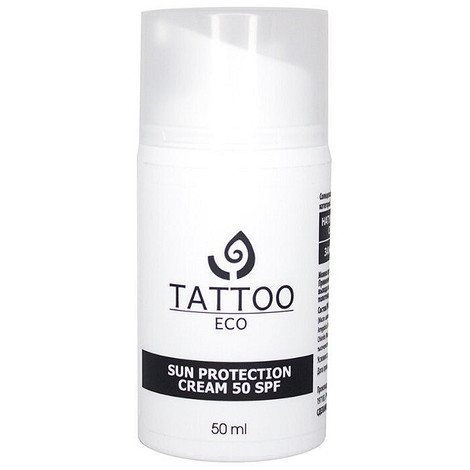 Sunscreen for tattoos SPF 50