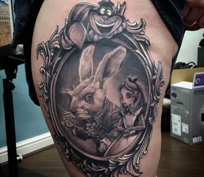 bunny from a fairy tattoo