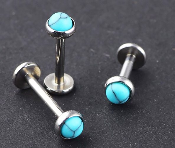 Labret in the ear (earring, piercing jewelry). What is it, pictures, where to buy