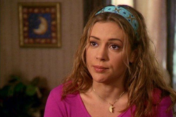 Alyssa Milano's easygoing heroine often changed her hairstyle.