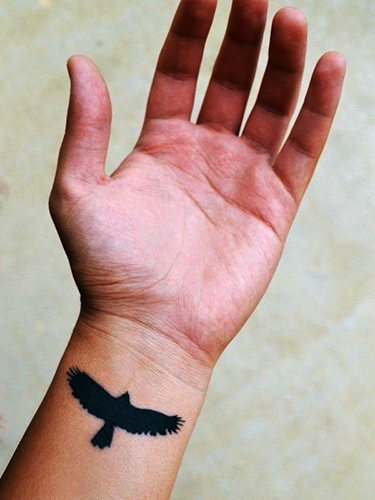 Small tattoos for guys. Sketches, photos