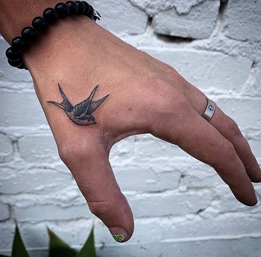 Small tattoos for guys. Sketches, photos