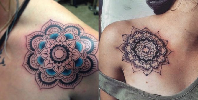 Mandala tattoo: what it is, features, meaning, how it affects life, where to do