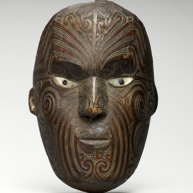 Koruru or parata mask. XIX century.