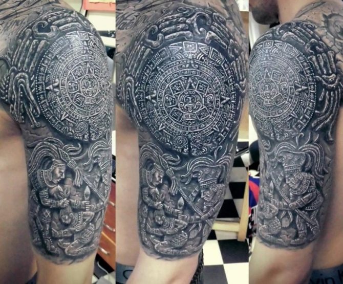 Tattooing place armor