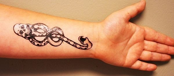 Harry Potter Death Eaters tatuaj