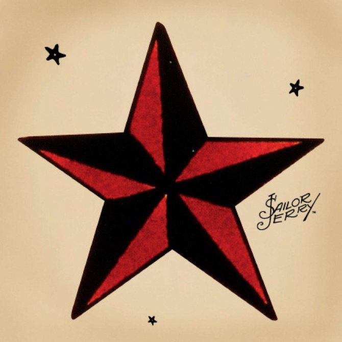 starfish oldschool tattoo